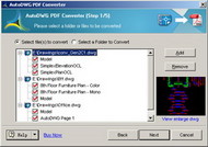 ACAD DWG to PDF Converter screenshot